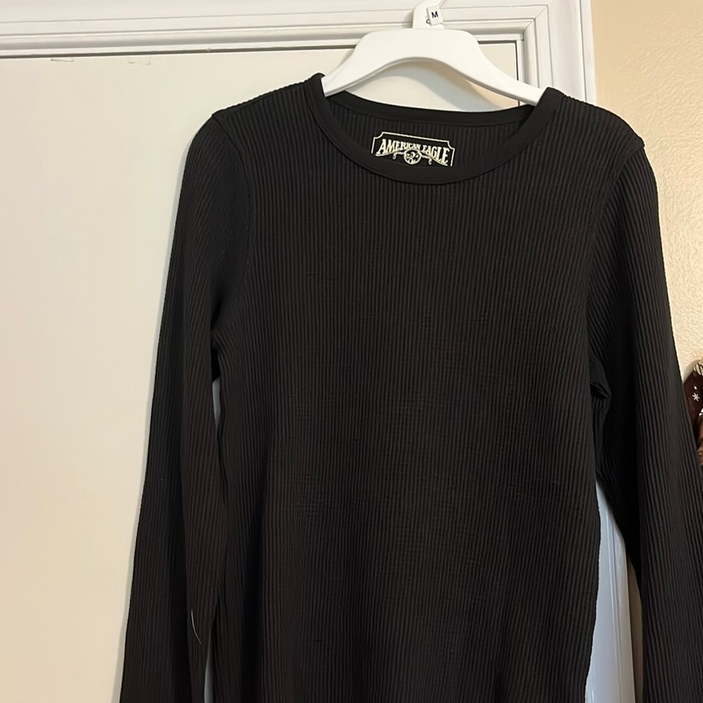 American Eagle long sleeve waffle